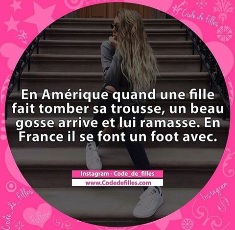 louisebittante's tweet image. I love this ! MDR @codedefille #codedefille #Instagram