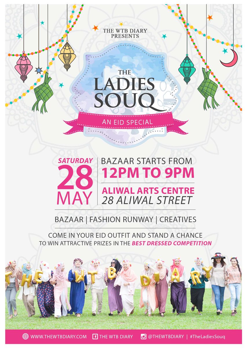 5 more days to till #theladiessouq !