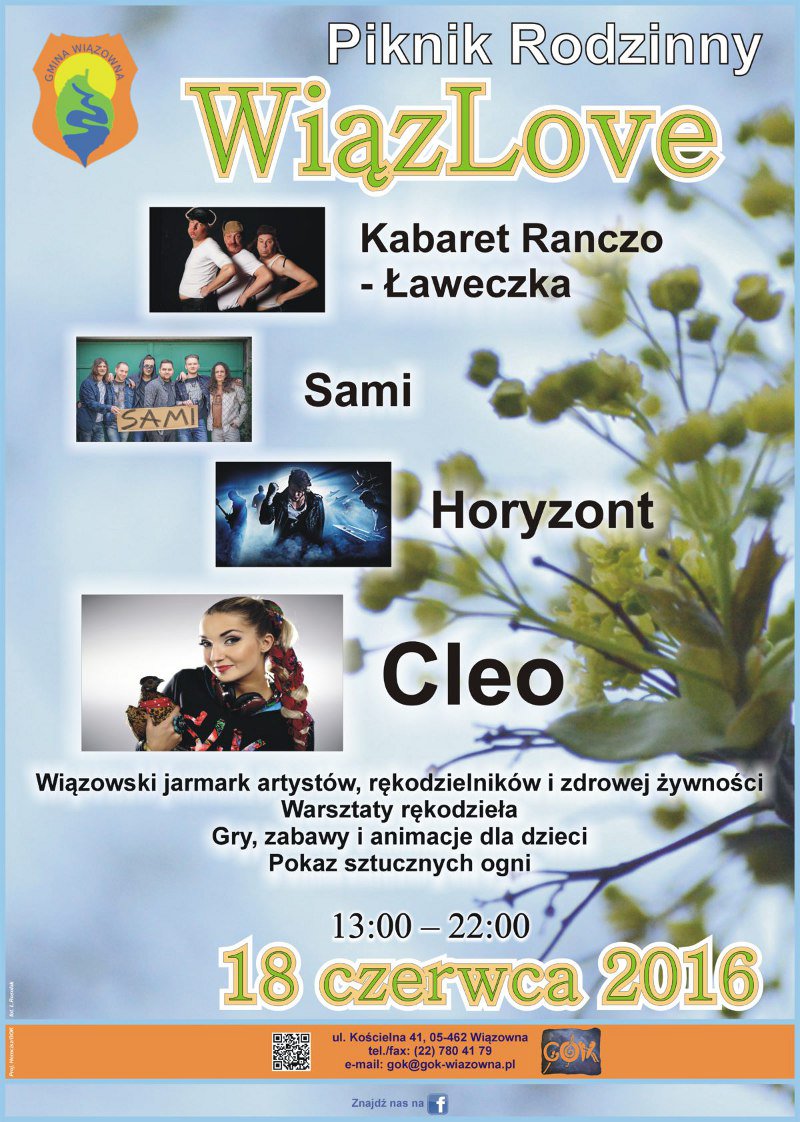 #DniGminyWiązowna #Wiązowna #Cleo #Horyzont #Ranczo wiazowna.info.pl/piknik-rodzinn…