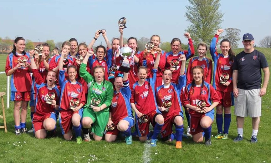 CramUtdLadies's tweet photo. CRAMLINGTON UNITED LADIES

LEAGUE CHAMPIONS 2015/16 https://t.co/2tHNz9pIm2