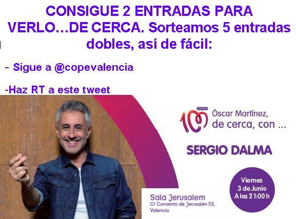 ¿Te gusta <a href="/SDalmaoficial/">Sergio Dalma</a>? participa en #sorteocopevalencia y consigue entradas para un encuentro muy especial...