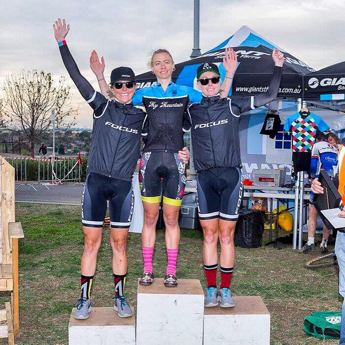 Great to both make podium at awesome <a href="/FOJCX/">Fields of Joy CX</a> Sun, Bec in 3rd, Naomi in 2nd. #teamwillylocke #focusbikes #fojcx #cx