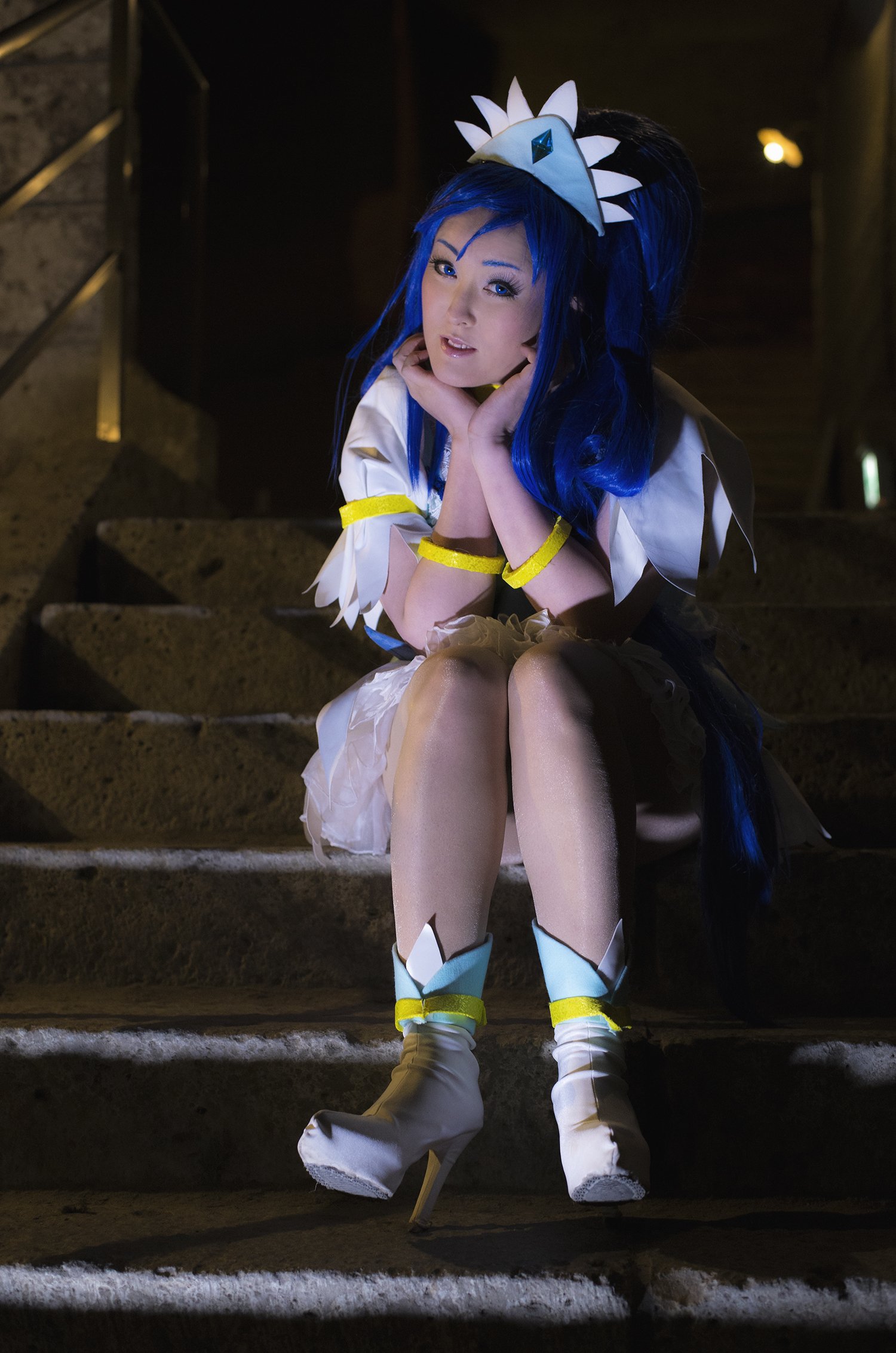 ドキドキ！プリキュア　コスプレ衣装　キュアダイヤモンド　フルセット Amazon.co.jp: [QLPLYZON] ドキドキ！プリキュア キュア