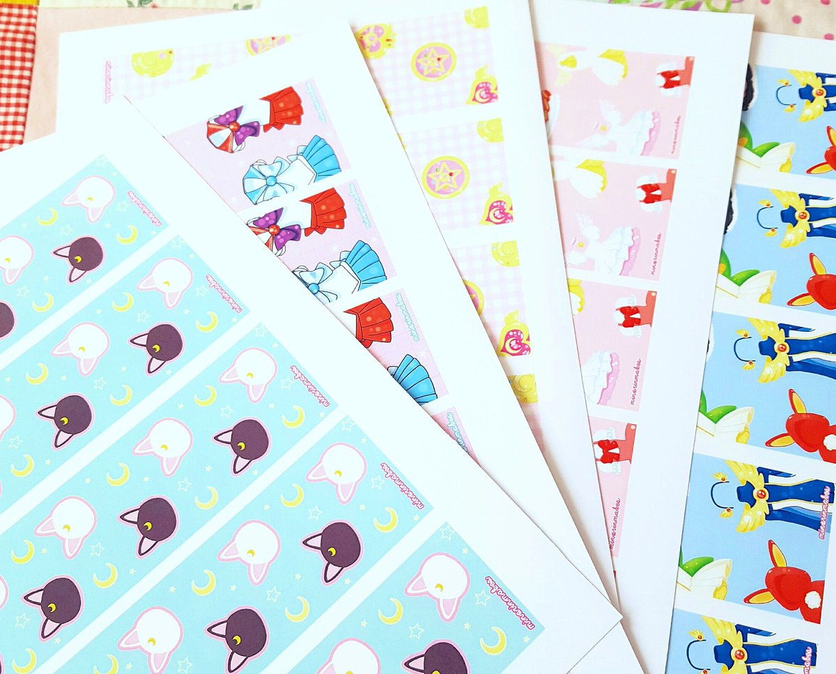 minorinmakes's tweet photo. Ya estan aquí los marcapáginas de Sailor moon y Sakura Card Captor! Por tan solo 1,20€! #SailorMoon #sakura https://t.co/HB6T7nhEI0