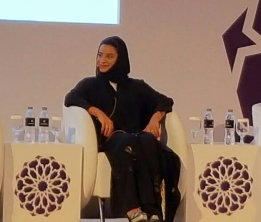 AmChamAbuDhabi's tweet photo. Young entrepreneur leader & @AmChamAbuDhabi member @souadalhosani on panel @womeninindustry #WIIF2016 #AbuDhabi UAE https://t.co/aFmBFG82OZ