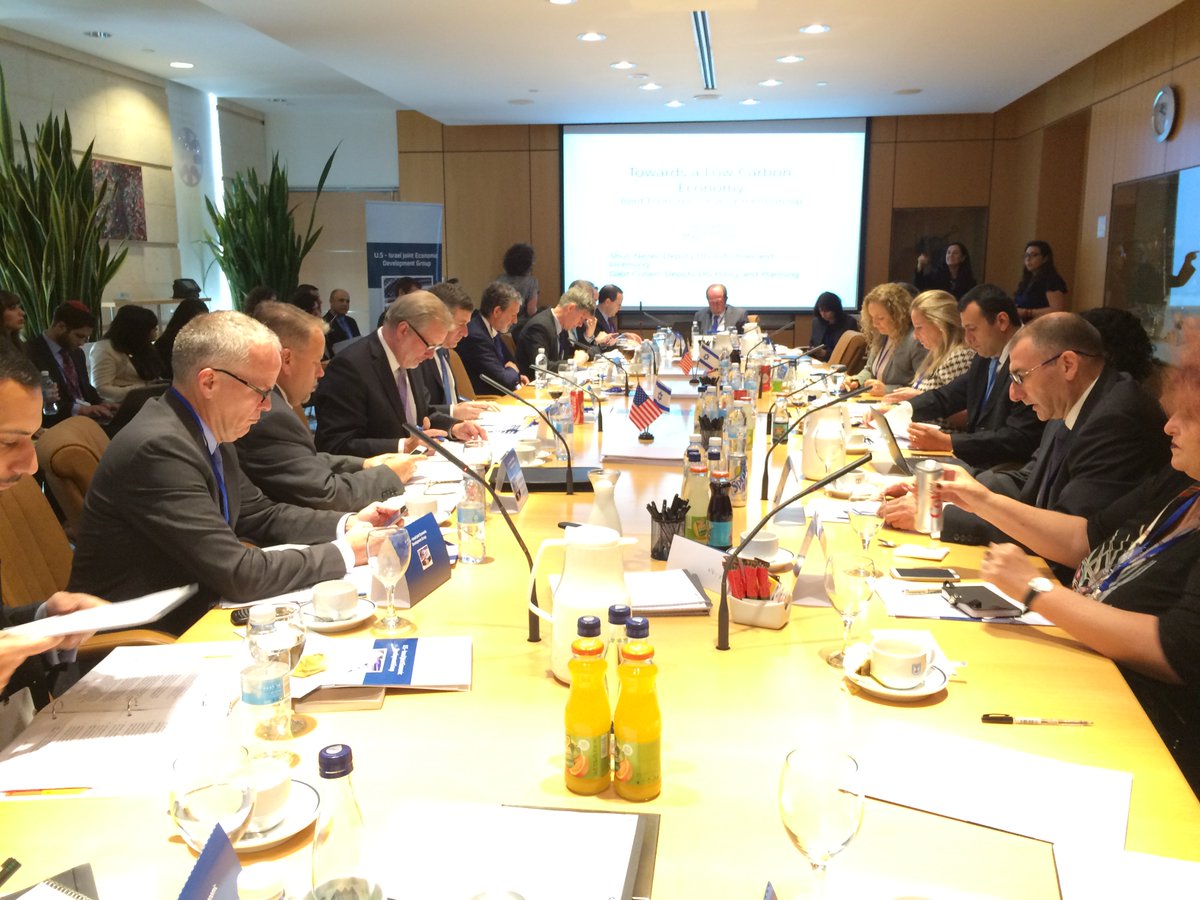 USCSIsrael's tweet photo. It's a full house as JEDG discussions get underway. Focus is Innovation! @ExportGov https://t.co/qfKQR6B6xo