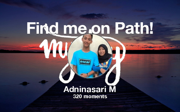 Adninaasari's tweet photo. Find me on #Path now! Go to https://t.co/WJyI9dZZGN https://t.co/lIKbdxmulH