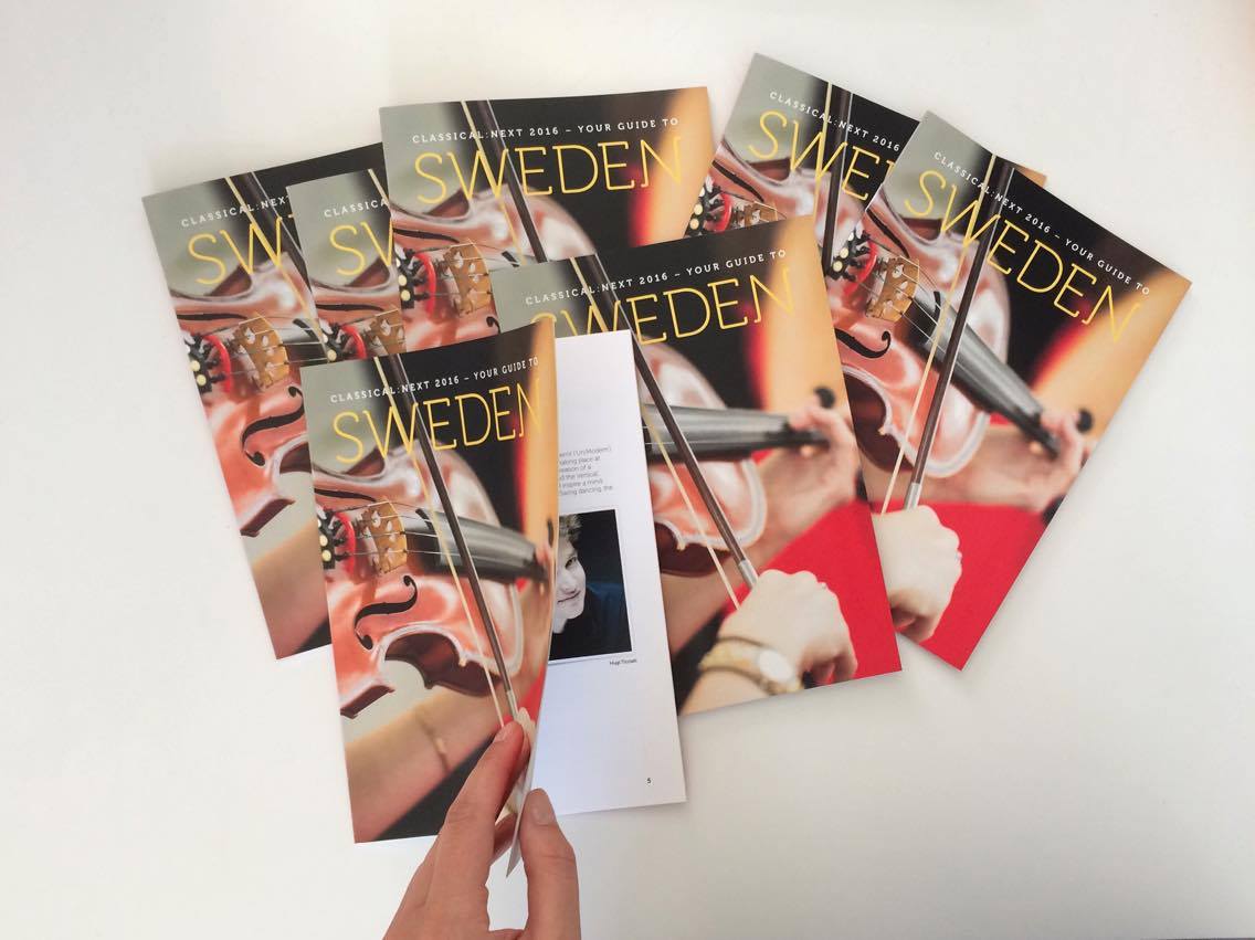 ExMS_official's tweet image. Just got our folder with the Swedes delivered that we&apos;re bringing to @ClassicalNEXT this week! #classicalnext #fresh