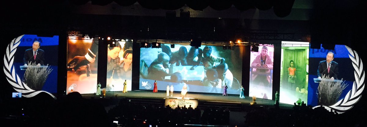 UN_EWEC's tweet image. Opening ceremony @WHSummit never before had the world needed more action to #ShareHumanity and @unfoundation @UN