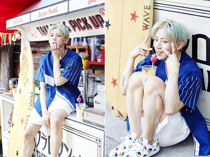 milkyseung's tweet photo. btw im still mad hyunseung didn't keep the mint in his hair for the yey promos https://t.co/FeGGaMhHvf