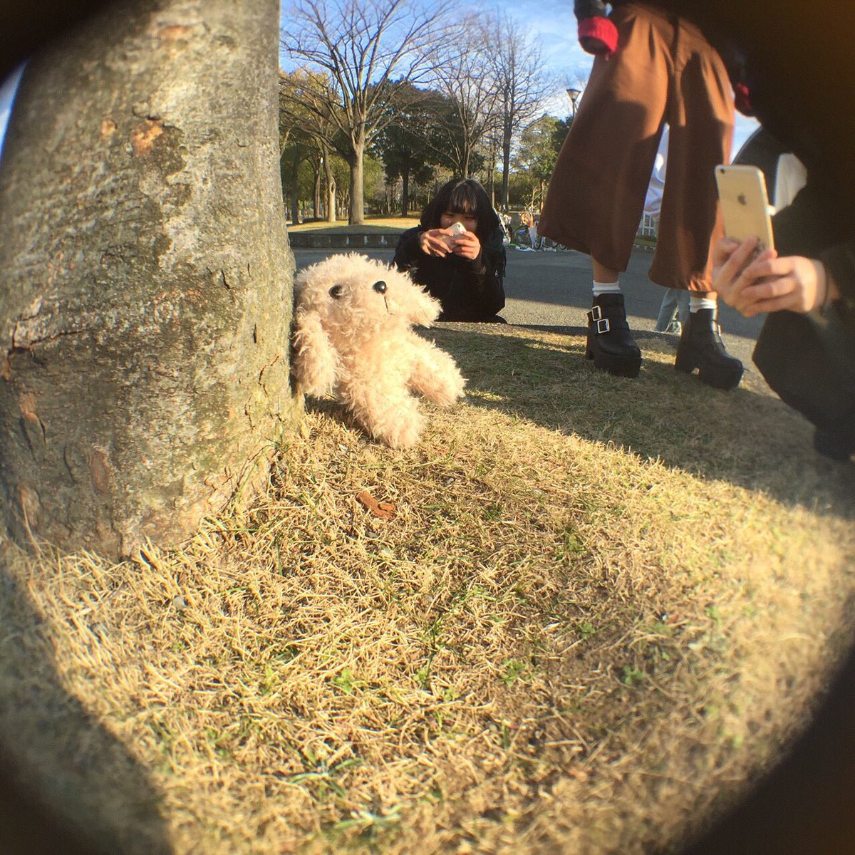 22_cdp_22's tweet photo. これ最後の練習！！みんな寒くて凍えそうでよっぴがエリナの手あたためてる。愛やなあ
ララと和田はなんかいの撮影中マフラーは防寒です
新メンバーなんかいの撮影大会 https://t.co/rd5mZ59XKX