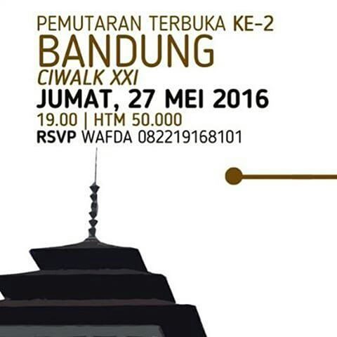 TourismMovie's tweet photo. MovieTourist, Jum'at nanti hal keren dari @EMBARAFilms bakal terulang lagi loh! Screening @indokirana ada lagi \o/ https://t.co/aN2dTS0ckZ