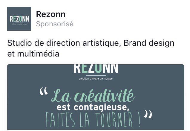 RezonnRozenn's tweet photo. Rezonn est aussi sur Facebook ! #rezonn #facebook #studiocreation https://t.co/SZzCzO1ZPQ