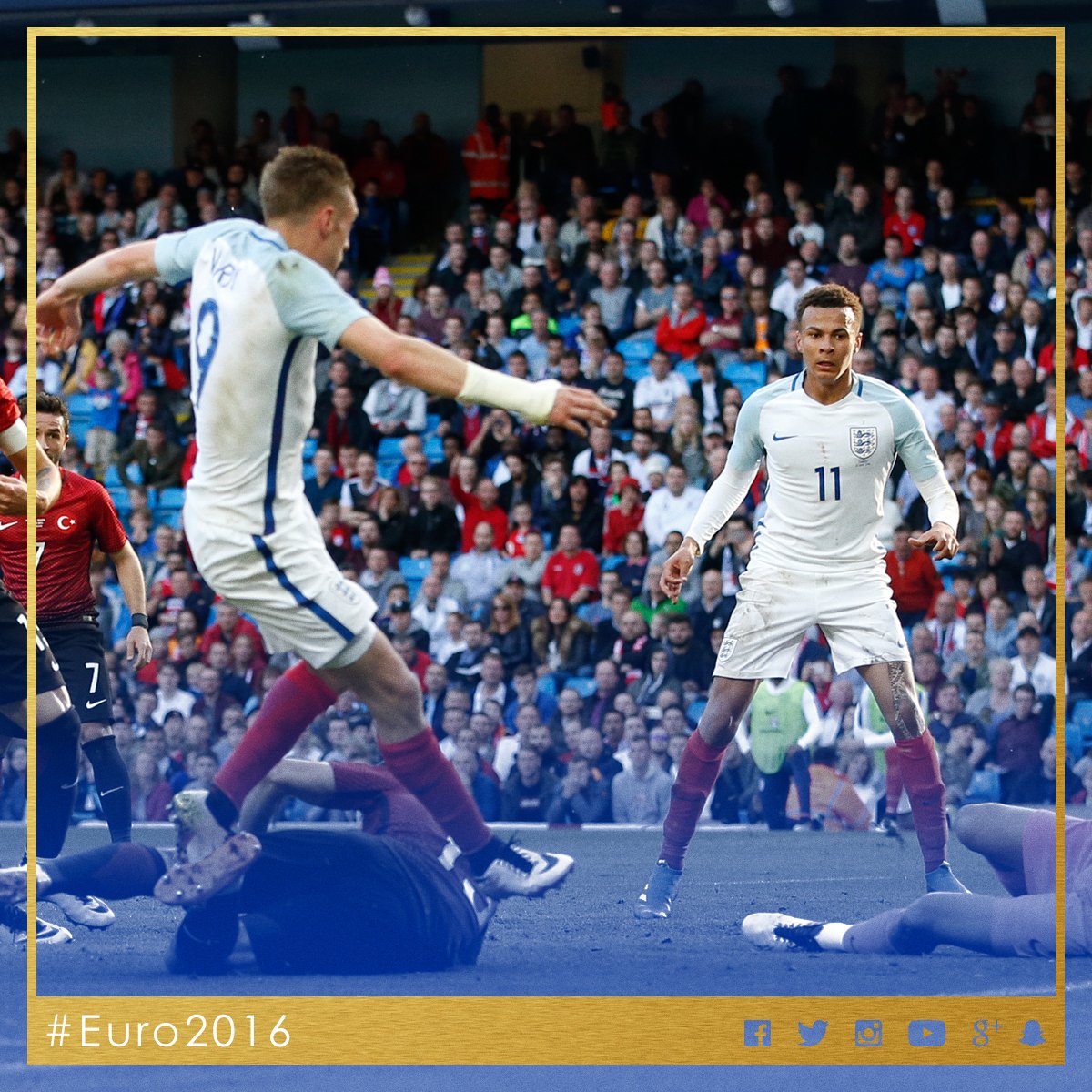 Jamie Vardy's third goal in as many games helped England to victory over Turkey last night - leic.it/1Vfm9Iz