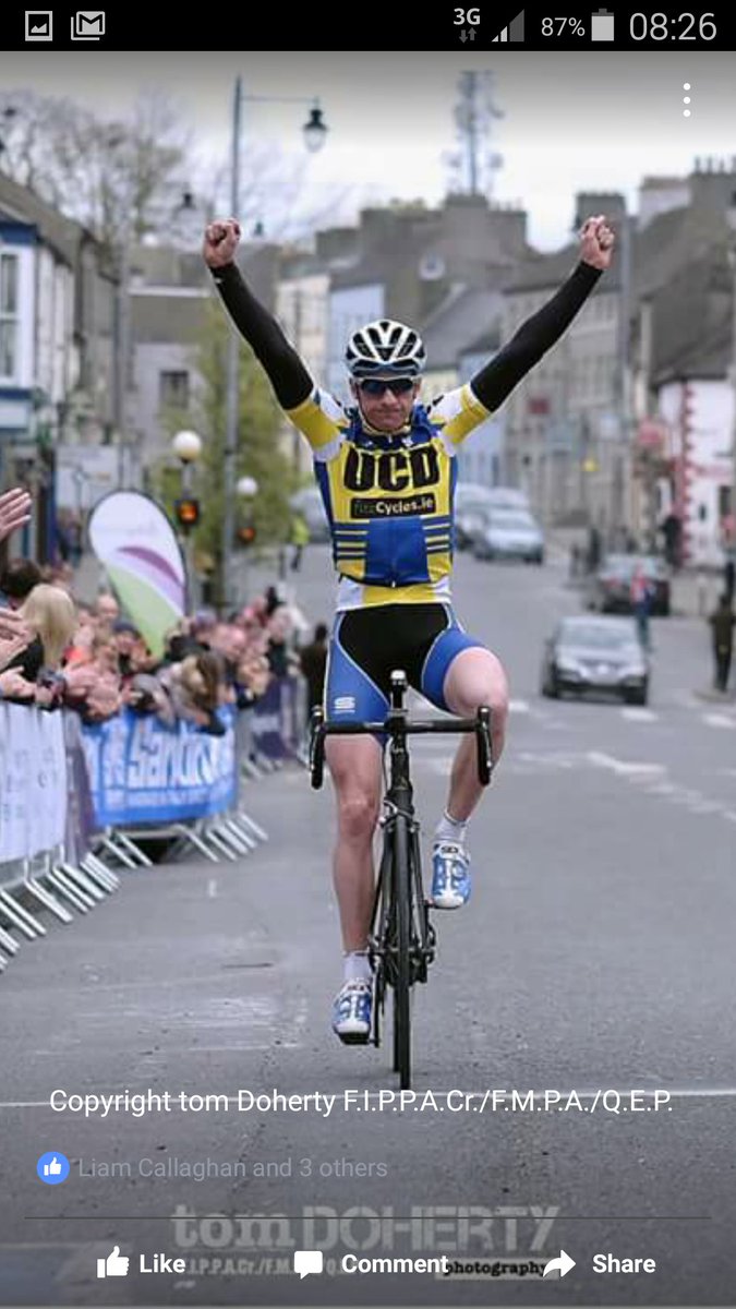 Today Nenagh welcomes <a href="/anpostras/">An Post Rás</a> where  riders fly through the finish of Irelands best Classic <a href="/EoinMorton/">Eoin Morton</a>  #stage2