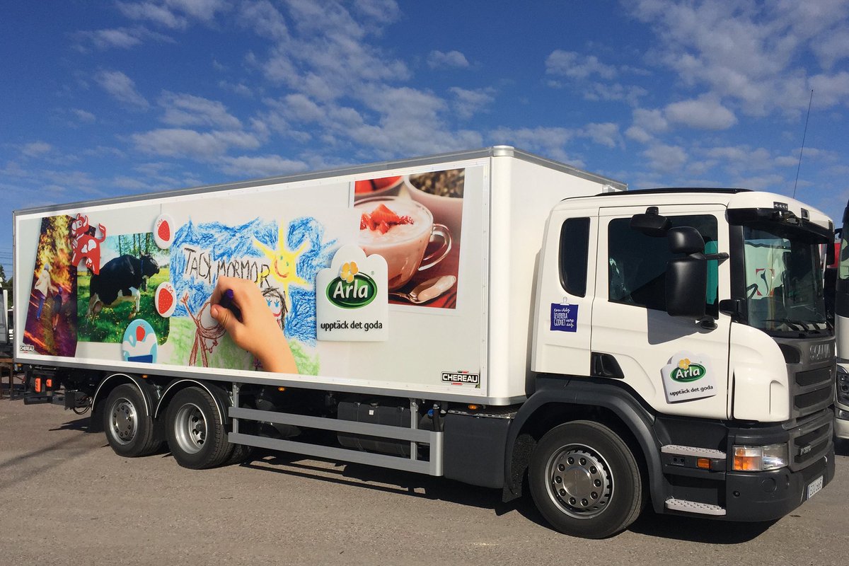 AperitasCSR's tweet photo. @Arla (Dairy giant) invests heavily in a fossil-free fleet https://t.co/J4vcJHxilN #sustainability #supplychain https://t.co/iYswqBZnjx