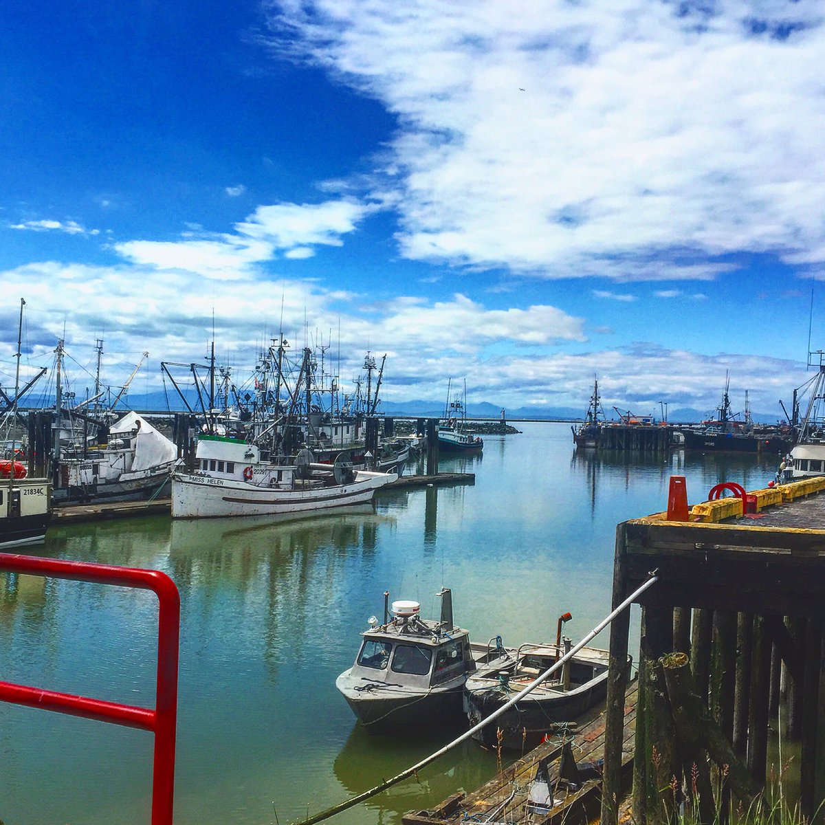 Beautiful day in #Steveston
