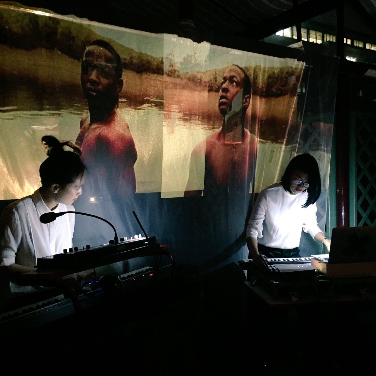 Last night <a href="/CDVMusic/">Carnet De Voyage</a> performance with <a href="/RoseyChan/">Rosey Chan 陳小莉</a> for <a href="/SystemMagazine/">System</a> x <a href="/gucci/">gucci</a> intimate event