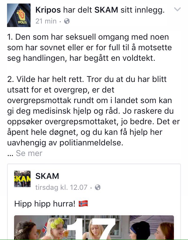 Hurra <a href="/sosialist/">Sosialistisk Ungdom</a> med fler som har satt fokus på dette i så mange år at det til slutt ble mainstream nok for NRK.