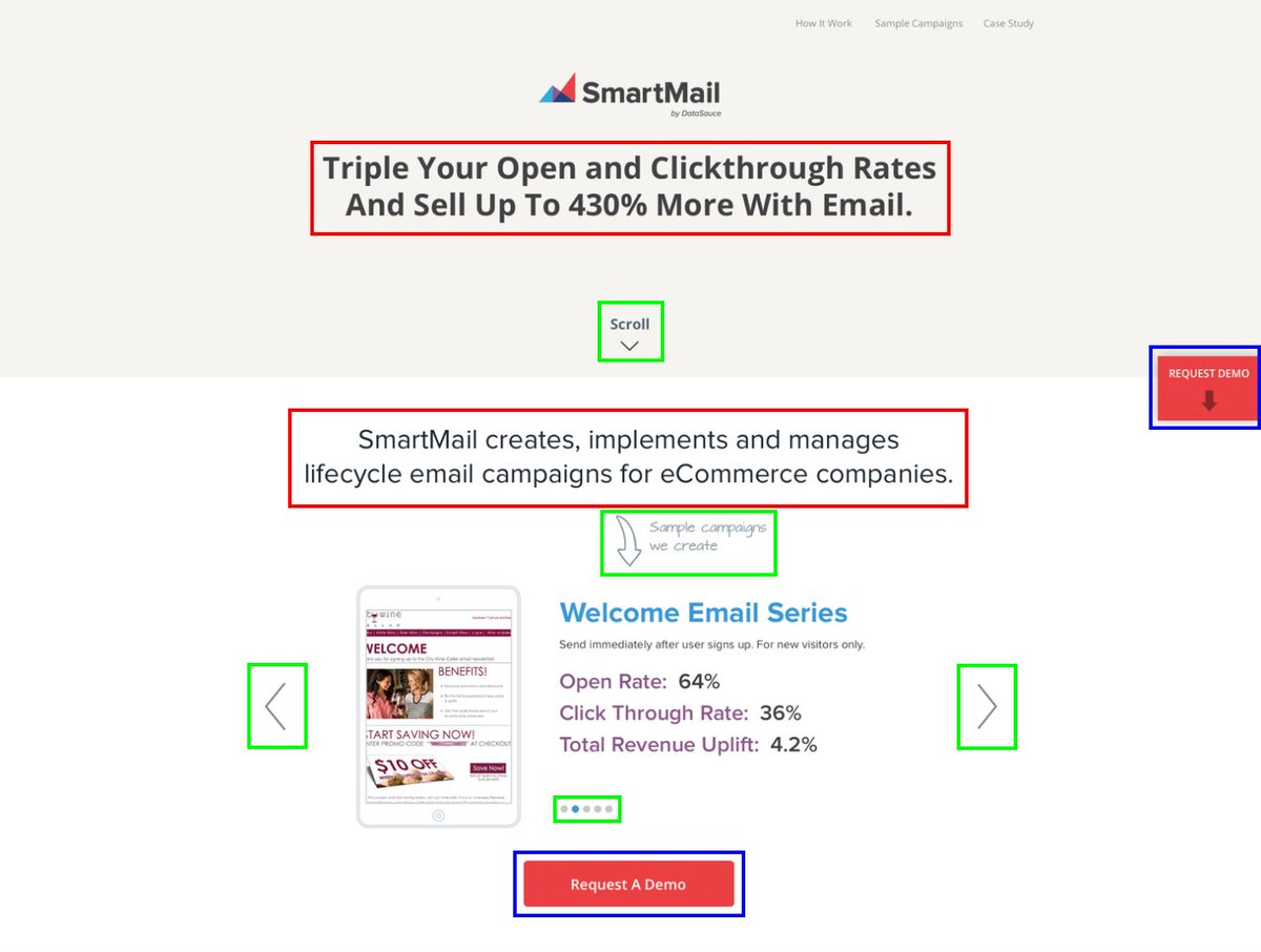 AwesomeWebist's tweet image. How Masum Rana made the homepage design for Smart Mail awesome: awesomeweb.com/p/smart-mail