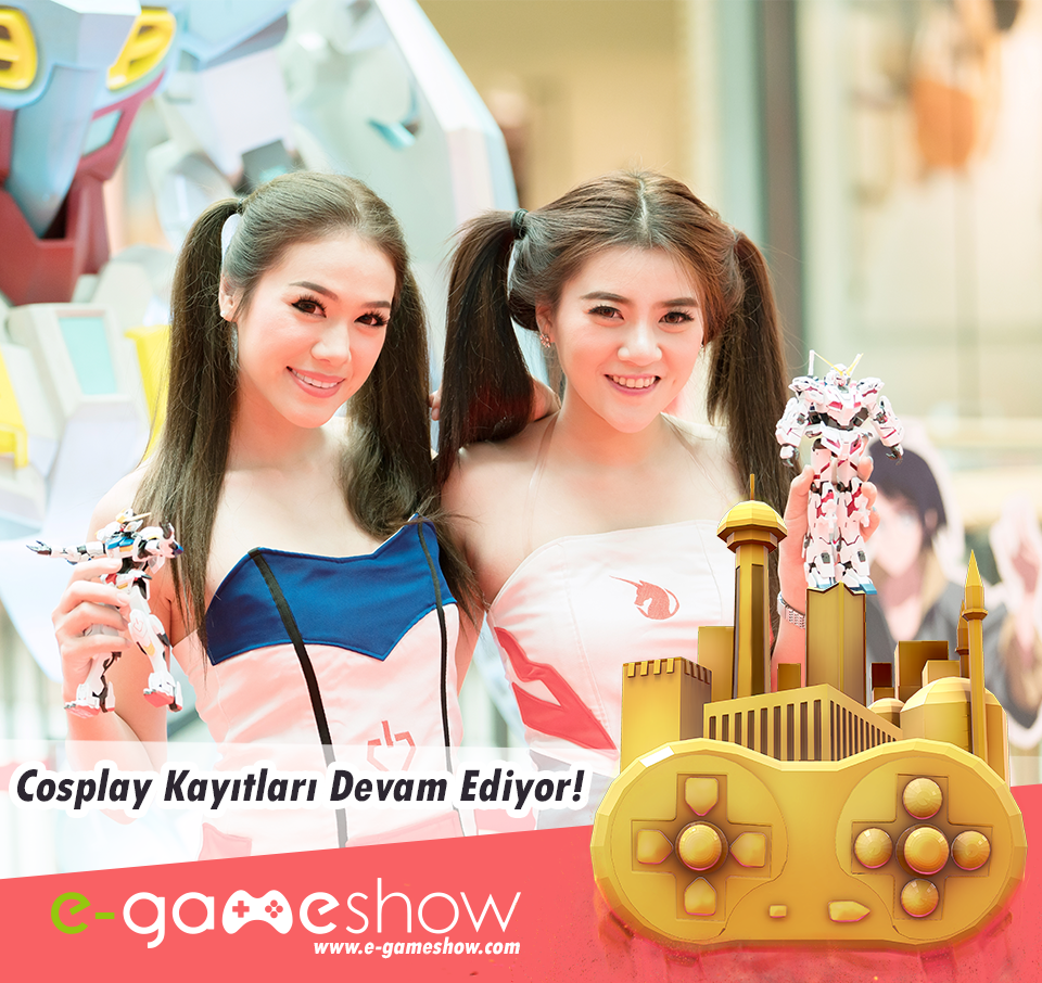 egameshow2015's tweet photo. Cosplay Kayıtları Devam Ediyor!
https://t.co/LtQp4bktkn https://t.co/SidNEGOkUA