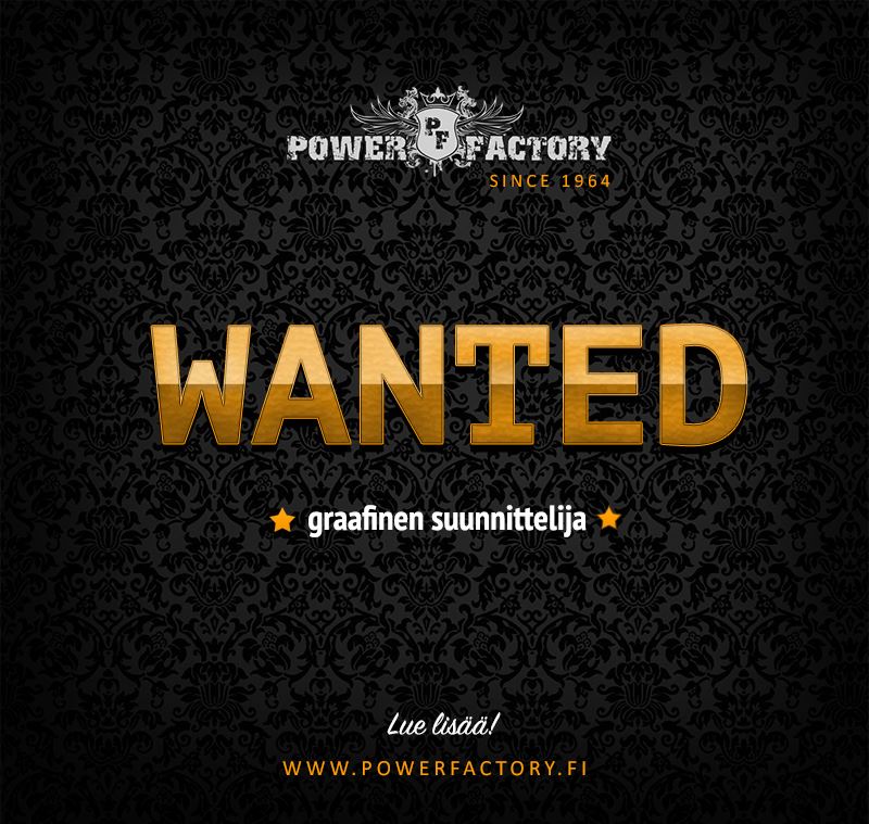 PowerFactoryFin's tweet image. Haemme graafista suunnittelijaa! #työpaikka #haku #graafikko #haenyt powerfactory.fi/pages.php?page…