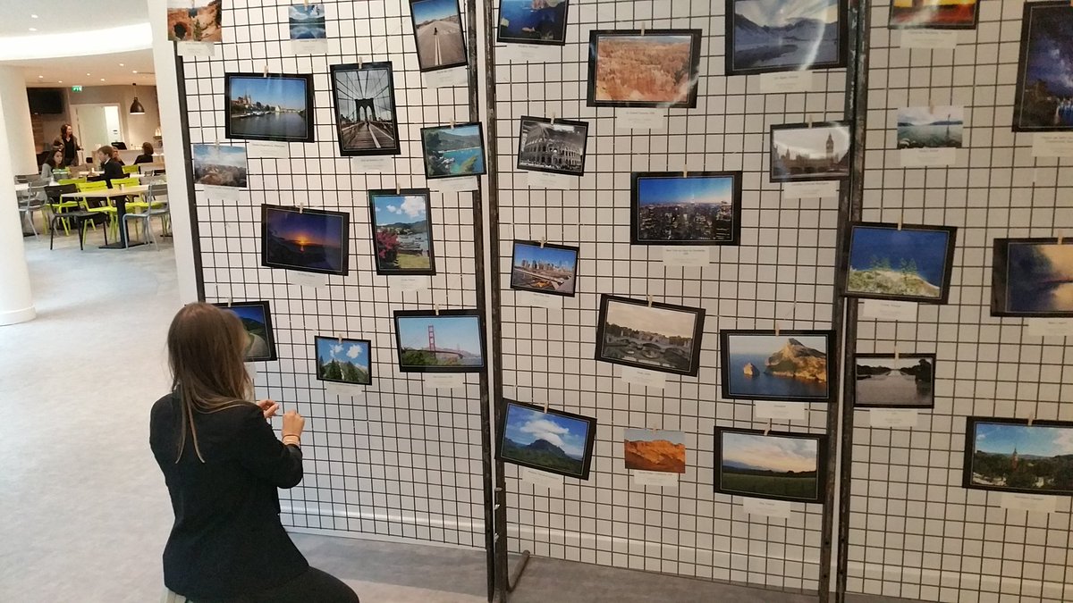Olivitamine's tweet photo. #CRWeek2016 - Notre planète est belle 😚🌍 La preuve avec 1001 fenêtres sur le monde grâce aux collaborateurs #AXA 🏢📷👫 https://t.co/1cy86RGZWF