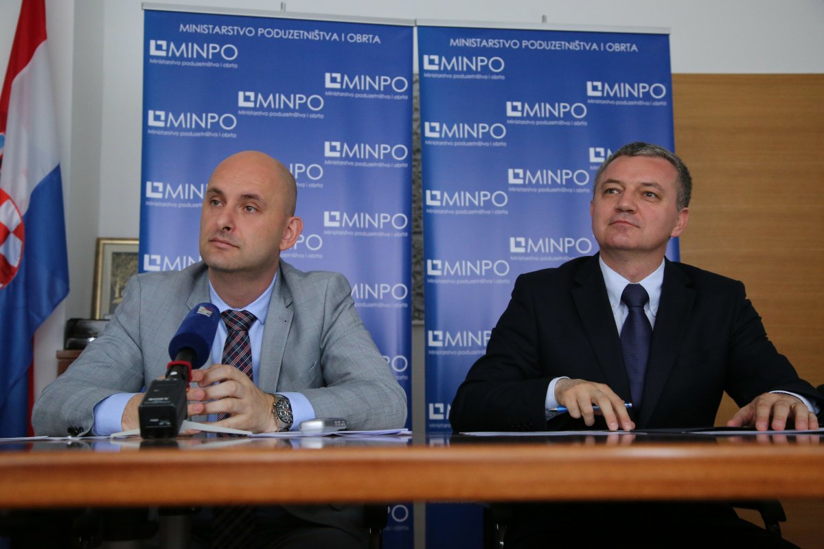 Min. Tolušić i Horvat predstavili "Kompetentnost i razvoj MPS". Iznosi pojedinačnih potpora od 300.000 - 30 mil. kn