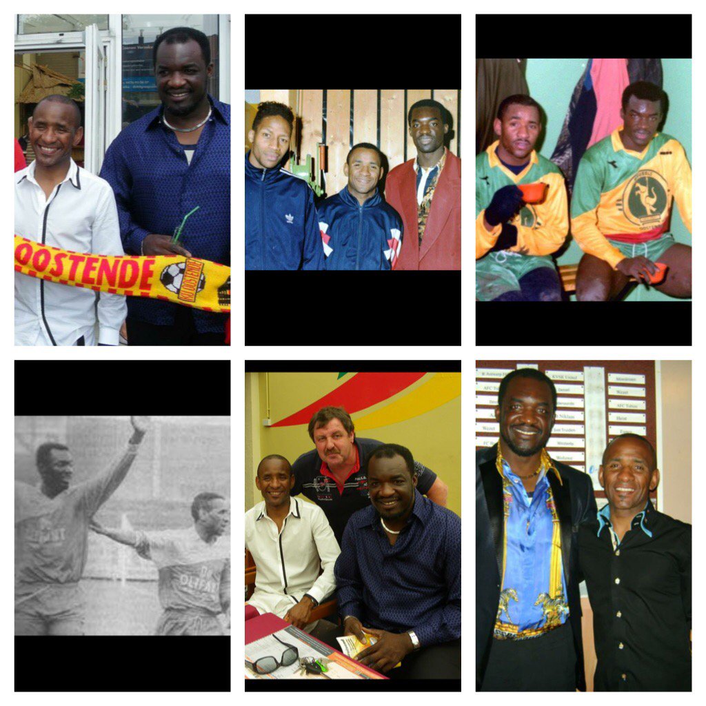 tonyobi8's tweet photo. #Fotor #fotorapp  Hbd to my football KVO brother Yves Essende Iin my eyes the best nr 9 KVO ever had ⚽️👌🏿😀 https://t.co/UdLjsy8JIw