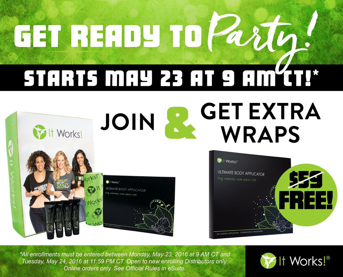 24 hours only!😮Join today as a distributer and instead of getting just 1 box of wraps  - you'll get 2! $200 profit!