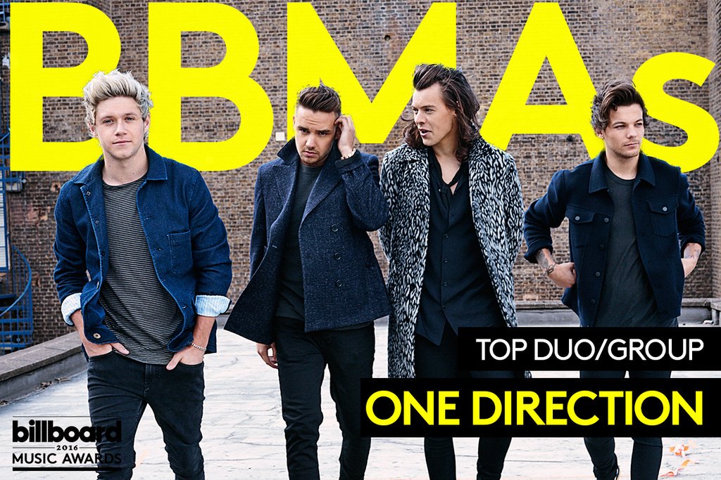 Thanks to @Billboard for the Top Duo/Group award, and a HUGE thanks to all of you for your support!!