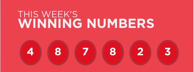 unilott's tweet photo. The winning numbers from the weekends draw. Even more winners! keep and eye out for our weekly email update https://t.co/XdPh6B05r1
