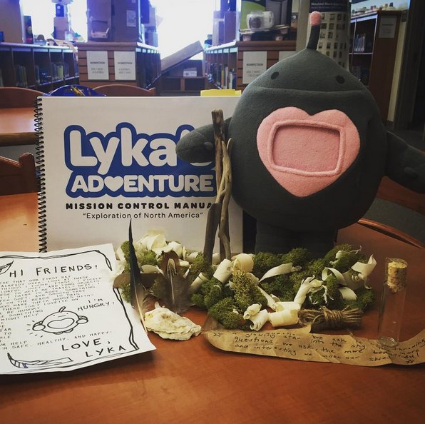 opening up one of the mystery boxes found in the Lyka's Adventure maker kit bit.ly/1eSD4Ot w/<a href="/MatthewWinner/">Matthew C. Winner</a>