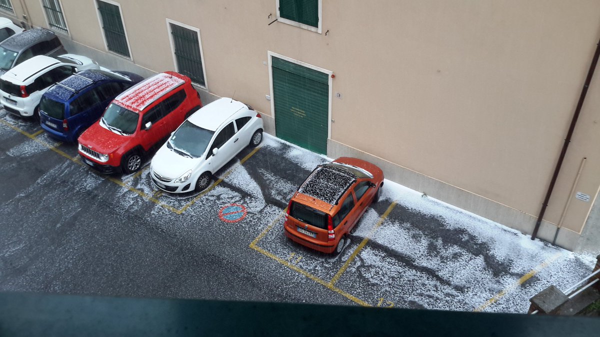 a #genova #grandine 23 maggio 2016