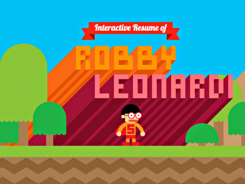 BiIndia's tweet photo. Need inspiration for a resume? This Super Mario-inspired #interactiveCV will pump you up: https://t.co/csxsHkJdu5 https://t.co/BACEsQoAlM