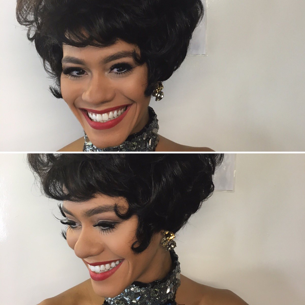 Makeup for <a href="/LucyStLouis/">Lucy St. Louis - (Clare)</a> aka Diana Ross for <a href="/MotownUK/">Motown UK</a> performance on <a href="/BGT/">BGT</a> using all <a href="/MACcosmetics/">M•A•C Cosmetics</a> #retro#motown #mua