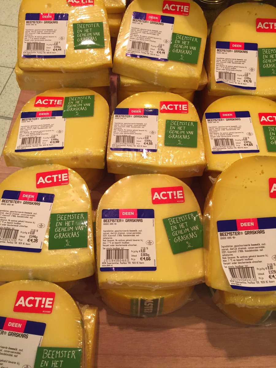 Ja! #Beemster #Graskaas stroomt vanaf deze week in op de winkelvloer. Proef het voorjaar (ook als het regent :-) )