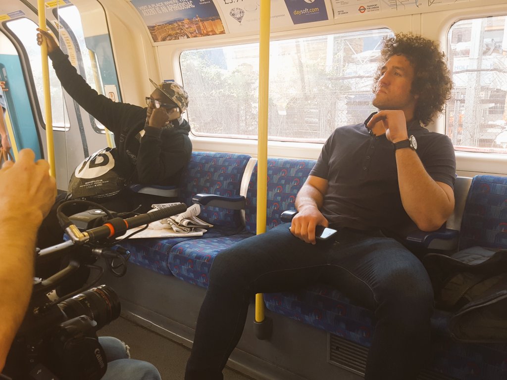 Shooting <a href="/Nabasboer/">Jacques Burger</a> for the 'I Am Jacques Burger' feature doc with <a href="/GlenBurrows/">Glen Burrows</a>. Central London segment 💥