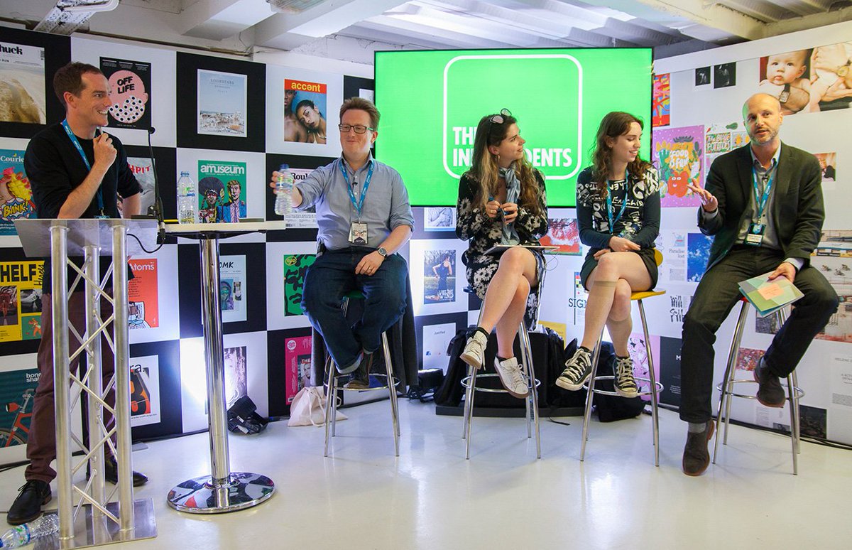 themushpit's tweet photo. Matching as per on the @StackMagazines independent stage at @PPA_Live with the brill @dgquarterly and @the88journal https://t.co/4ByPoS1oyd