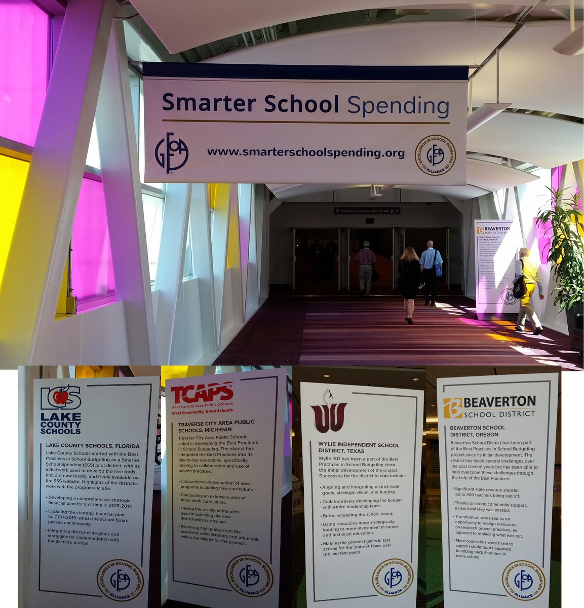 GFOA's tweet photo. Talking with school districts now! #AllianceforExcellence #GFOA2016 https://t.co/rX8VV7LEZk