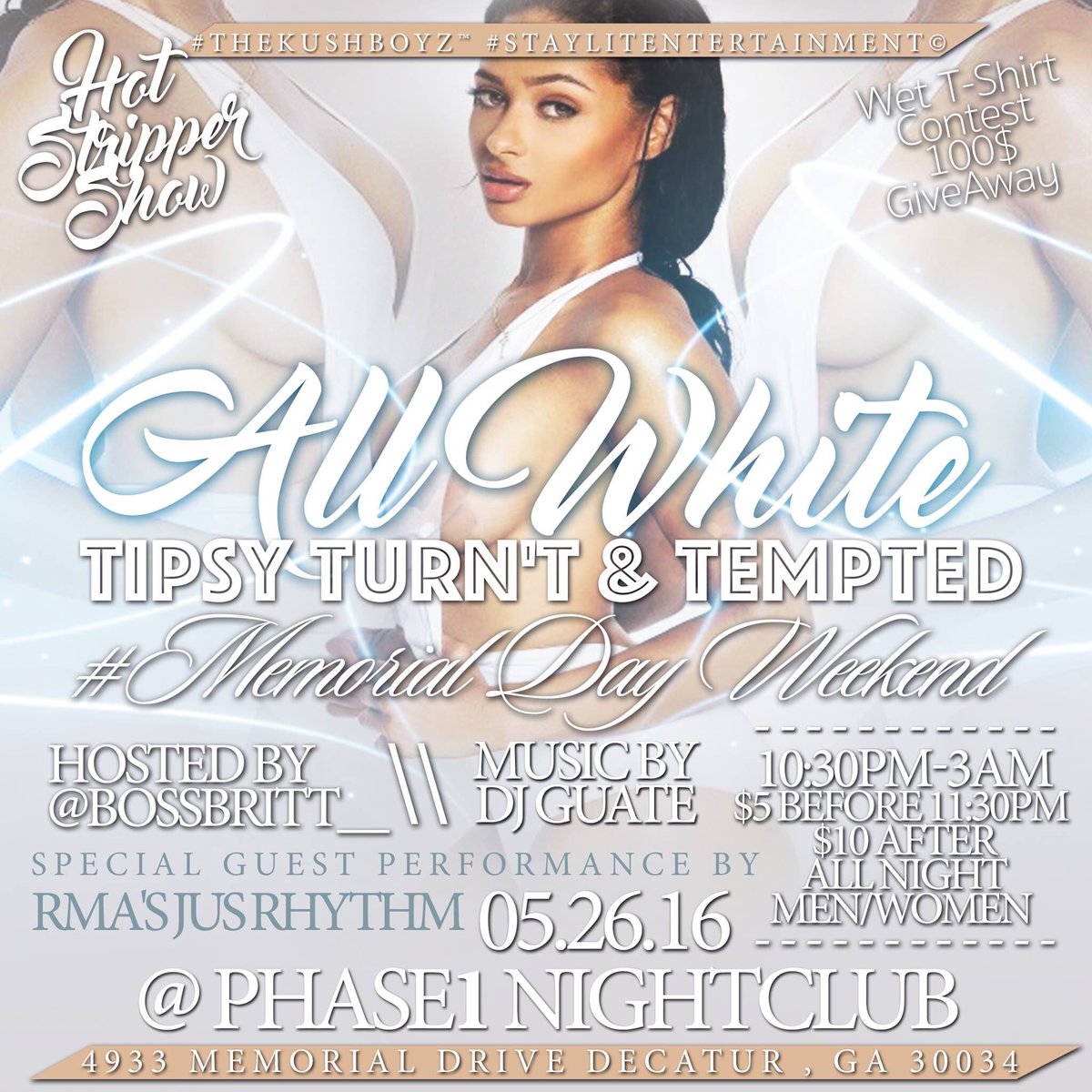 BossBritt__'s tweet photo. I'm not even about to hold y'all up ATL! Memorial Day Week Is About To Be Crazy!
#BookBossBritt #ThisWeeksEvents https://t.co/MlFkGRxPBp