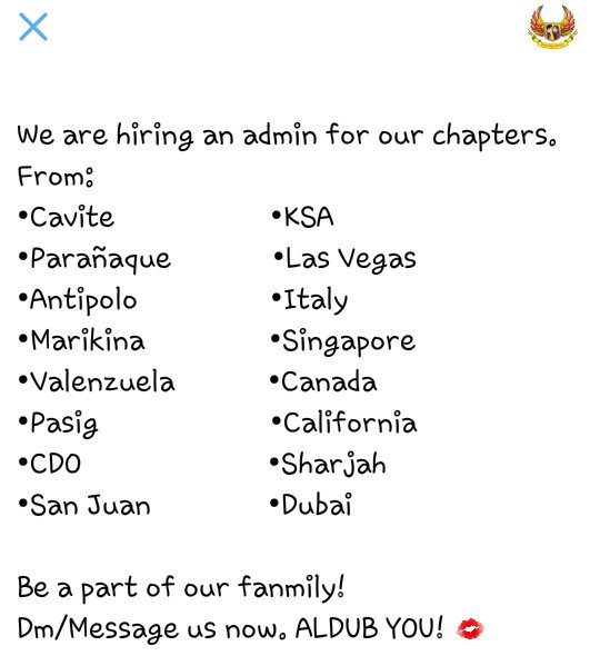 P0EMS_P0RN's tweet photo. Be a part of our growing family.
Dm us now 😊

#ALDUBTouchOfLove https://t.co/xyHSykHePI