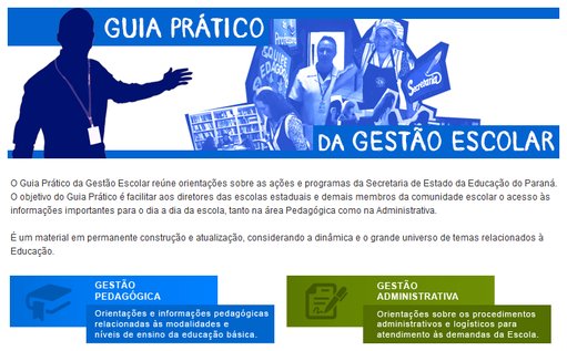 Guia para diretores traz respostas para principais dúvidas
gestaoescolar.diaadia.pr.gov.br/modules/notici…