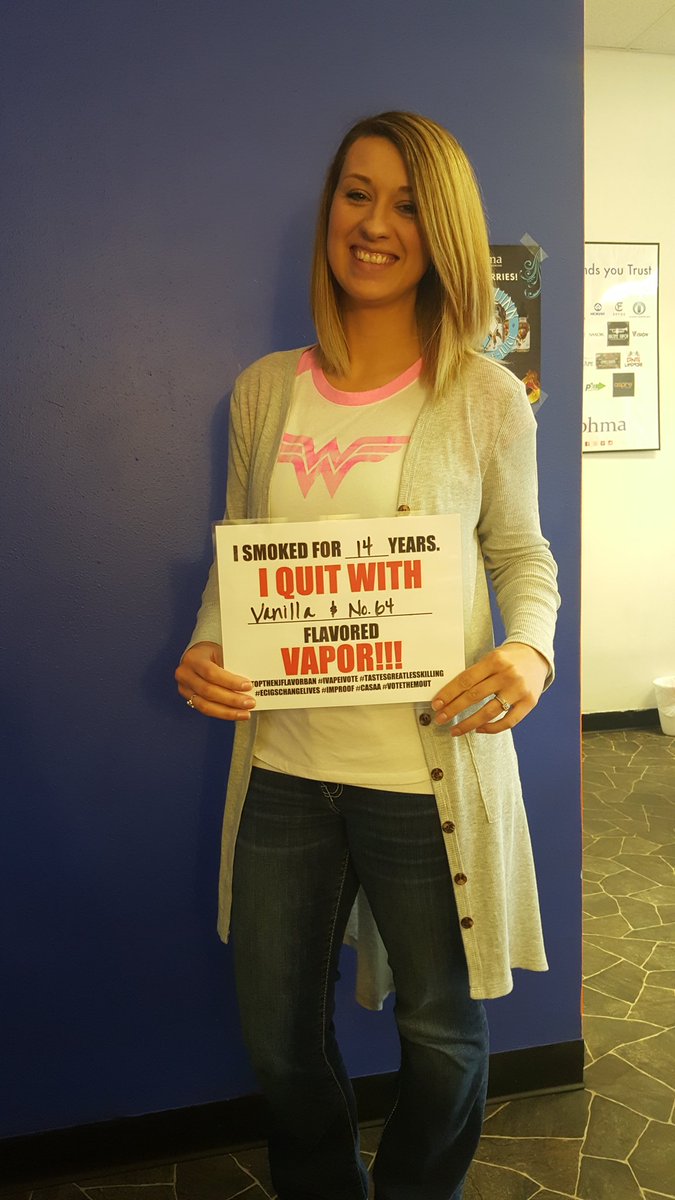 AlohmaVapor's tweet photo. Keep fighting the vape fight!
#improof #ivapeivote #votethemout #ecigschangelives #tastegreatlesskilling https://t.co/Vuud1K42iD