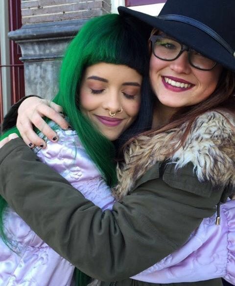 reasons to be happy on Twitter: "Melanie Martinez hugging a fan… "
