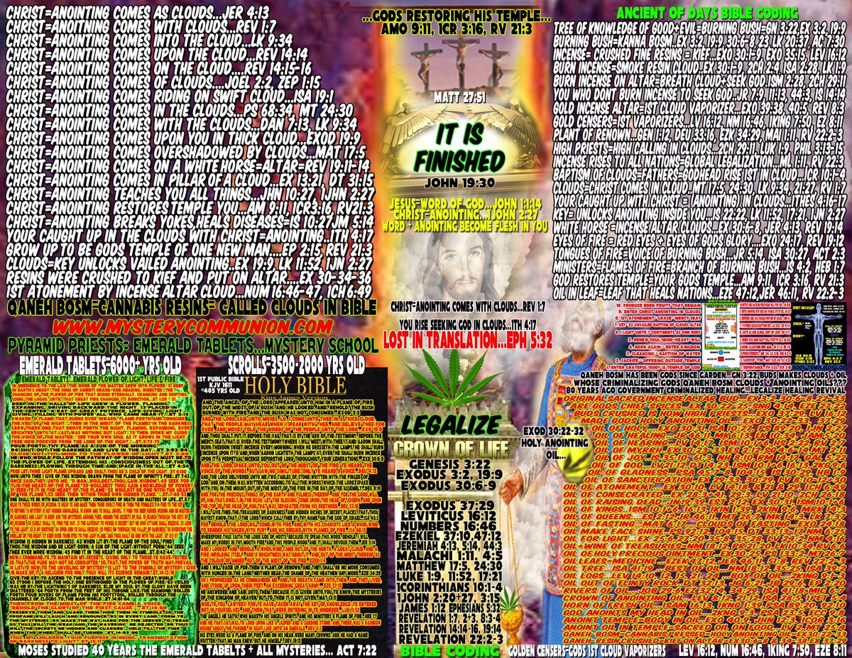 1993FreedomAct's tweet photo. #ChristComes #InCloud
#TempleRestored~Am9:11
#AltarRestored~Ex30:6-8ML1:11
#Legalize #KannaBosm
#Marijuana #Cannabis https://t.co/nddwLzzfM8