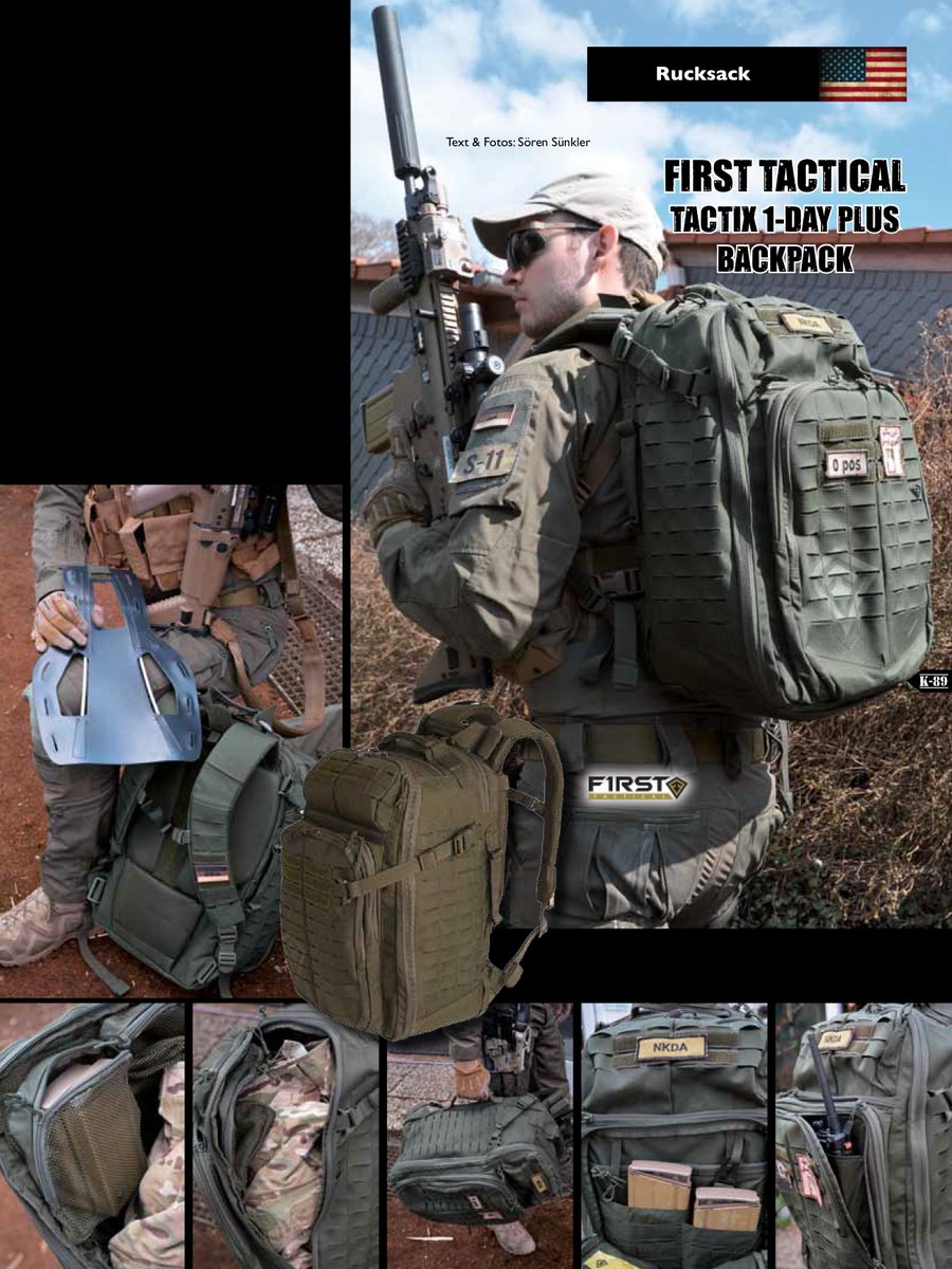 first tactical 1 day plus