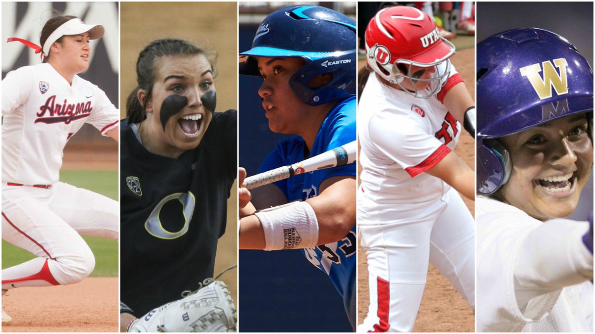 Pac12Network's tweet photo. The #RoadToWCWS:

🐻⬇️ AND 🐥 AND 🐻 AND 🙌 AND 🐺! https://t.co/4d4ciHvAyt https://t.co/DXoD5IvVzf