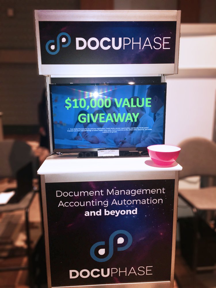 DocuPhase's tweet image. We&apos;re excited to be sponsoring #GPUGAmplify! Stop by Booth 22 &amp;amp; say hello!