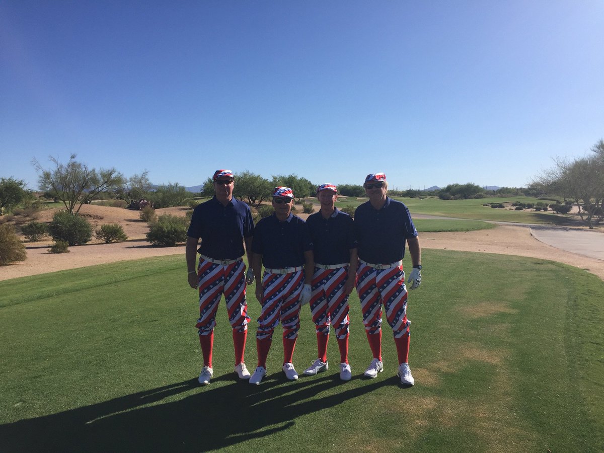 MaxumMarketing's tweet photo. The Maxum Team at The Thomas B. Rogan Cup Sunday! #AAMGA #golf #starsandstripes https://t.co/pgn0dhYjk0